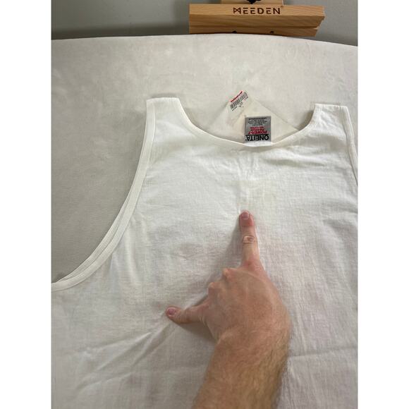 Vintage 90s Chicago Bulls Deadstock Single Stitch Tank Size Large NBA - Picture 7 of 7